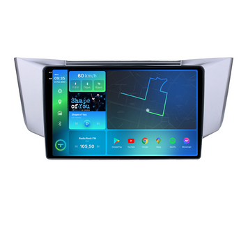 Штатна магнітола Torssen 2K Lexus RX 03-09. Toyota Harrier Silver F96128 4G Carplay DSP