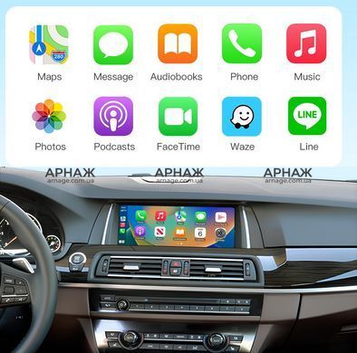 Беспроводной CarPlay и AndroidAuto для BMW 5 SERIES F10/F11 (2013-2016) NBT System