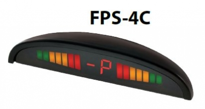 Парктроник Fighter FPS-4С Black
