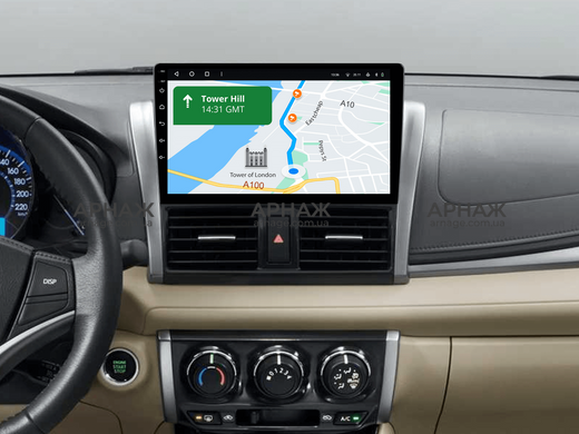 Штатная магнитола Gazer T6010-XP150V Toyota Vios 3 (XP150) 2013-2020