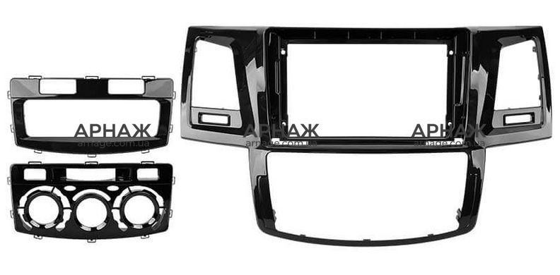 Штатная магнитола Teyes CC4 Pro 2K 12+256 Gb Toyota Fortuner 1 AN50 AN60 HILUX Revo Vigo (F1) 2008-2014 9" (L1)