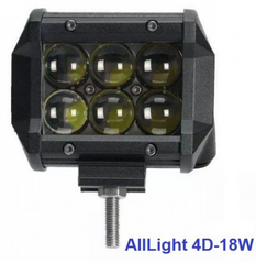 Светодиодная фара AllLight 4D-18W