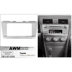 Рамка перехідна AWM 781-07-035 Toyota Camry 2006-> (под штатную магнитолу)