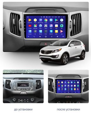 Штатная магнитола Teyes CC3 2K 4+64 Gb Kia Sportage 3 SL 2010-2016 (A) 9"