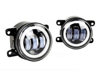 Led протитуманки StarLight SB-350+DRL D=90мм біле світло (Renault. Citroen. Ford. Mitsubishi. Opel. Peugeot. Subaru)