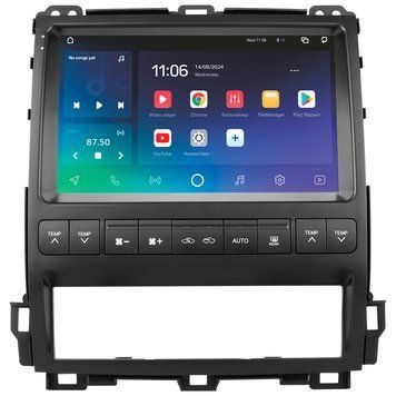 Штатна магнітола Sigma PRO 9432 4+32 Gb 4G DSP Toyota Land Cruiser Prado 120 For Lexus GX470 GX 470 J120 2002-2009 9" (L3)
