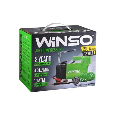 Автокомпрессор Winso 126000 10 Атм 40 л/мин 200 Вт