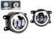 Led протитуманки StarLight SB-350+DRL D=90мм біле світло (Renault. Citroen. Ford. Mitsubishi. Opel. Peugeot. Subaru)