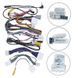 Комплект рамка+проводка QIV QBRK 0536-39 Infiniti G4 G25 G35 G37 2006-2014 Q40 2015; Q60 2013-2016 (Nissan Skyline 2006-2014) (K) 9"