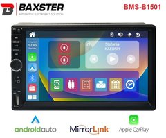 Автомагнитола Baxster BMS-B1501 Carplay/AndroidAuto