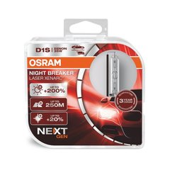 Ксенонові лампи Osram 66140XNN-HCB Night Breaker Laser NG +200% D1S 85V 35W P32d-2 XENARC H