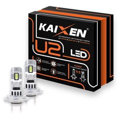 LED автолампы Kaixen U2 H7 6000K 30W