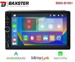 Автомагнітола Baxster BMS-B1501 Carplay/AndroidAuto