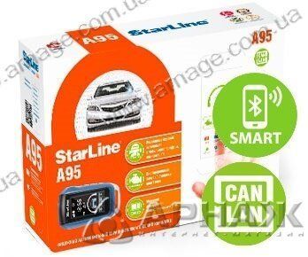 Автосигналиазция Starline A95 BT CAN+LIN