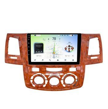 Штатна магнітола Teyes CC4L 4+64 Gb Toyota Fortuner 1 AN50 AN60 HILUX Revo Vigo 2008-2014 brown 9"