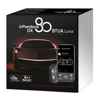 Автосигнализация Pandora DX80BTUA LORA (комплектация DX-9X Lora)