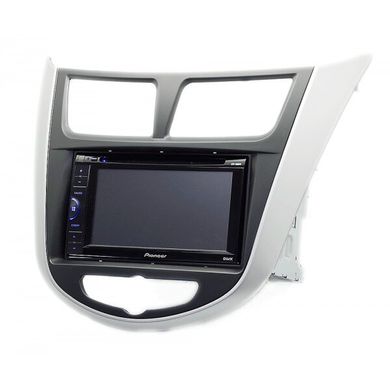 Рамка перехідна Carav 11-105 Hyundai i25. Accent. Solais. Verna 10+ 2 DIN