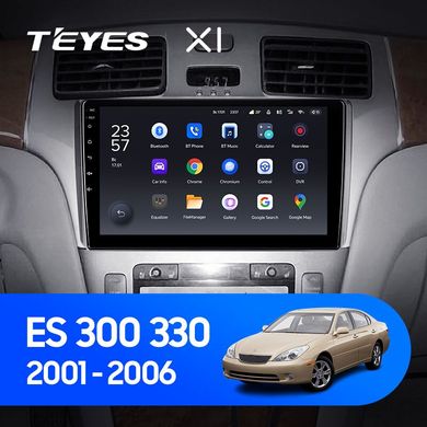 Штатна магнітола Teyes X1 2+32Gb Wi-Fi Lexus ES250 ES300 ES330 2001-2006 9"