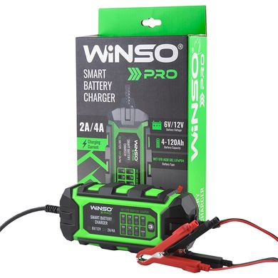Зарядний пристрій АКБ Winso 139310 Pro 6/12V. 4A 8LEDs