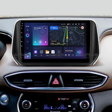 Штатная магнитола Teyes CC3L 4+64 Gb Hyundai Santa Fe 4 (ZYJ) 2018-2020 10" (L1)