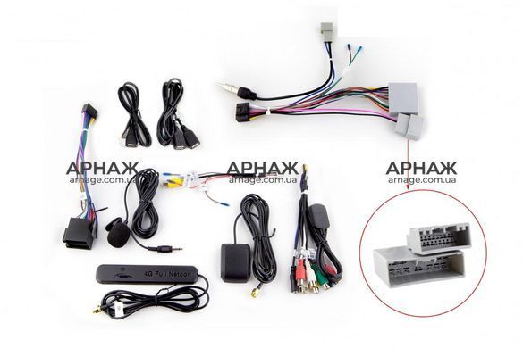 Штатная магнитола EasyGo M9-3-32-B-HCRV QLED Honda CR-V 2007-2011