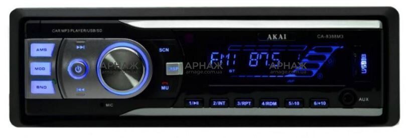 Автомагнітола Akai CA-8388M3