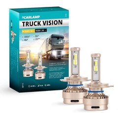 Світлодіодні автолампи Carlamp Truck Vision H4. 3500LM 6000K