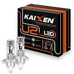 LED автолампы Kaixen U2 H4 6000K 30W