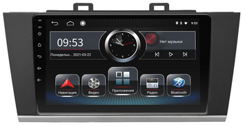 Штатна магнітола Incar PGA-5014 Subaru Legacy 2014+. Outback 2014+