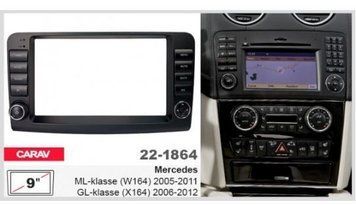 Перехідна рамка Carav 22-1864 Mercedes ML-klasse. GL-klasse