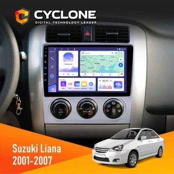 Штатна магнітола CYCLONE Suzuki Liana 2001-2007 C9-011 4/64. DSP