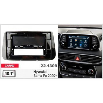 Переходная рамка Carav 22-1309 Hyundai Santa Fe