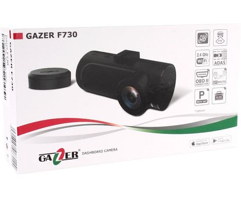 Відеореєстратор Gazer F730+ACG-OBD