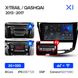 Штатна магнітола Teyes X1 2+32Gb Nissan X-Trail X Trail 3 T32 2013-2017-Automatic air conditioning (A) 10"