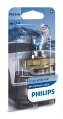 Автолампи Philips PSX24W WhiteVision ultra +60% 55W 12V (3300K) B1 12276WVUB1