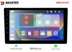 Автомагнитола Baxster BMS-B1510 Carplay/AndroidAuto 10"