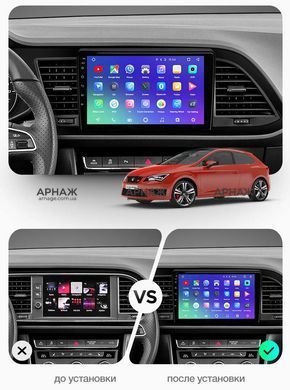 Штатна магнітола Teyes CC3 6+128 Gb 360&deg; Seat Leon 3 2012-2020 9"