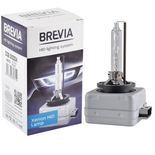 Ксенонова лампа Brevia D3S 5000K 42V 35W 1шт