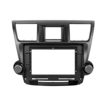 Комплект рамка+проводка QIV Toyota Highlander 2 XU40 2007-2013 Kluger 2008-2014 (F1) (W2) 10"