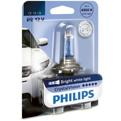 Лампа галогенная Philips H11 Cristal Vision 4300K 12362CVB1