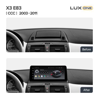 Штатна магнітола Teyes LUX ONE 6+128 Gb BMW X3 E83 CCC 2003-2011