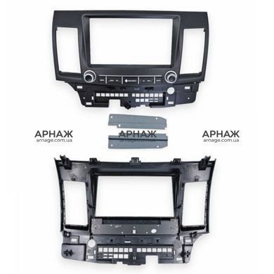 Комплект рамка+проводка QIV QBRK 3324-36 Mitsubishi Lancer 10 CY 2007-2017 Galant Fortis 2007-2015 (Proton Inspira 2010-2015) (K) 9"