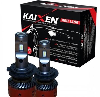 Светодиодные автолампы Kaixen RedLine H7 6000K 35W
