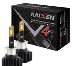 Светодиодные автолампы Kaixen V4 Pro H1 6000K 50W
