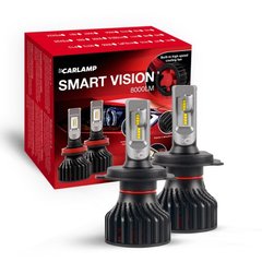 LED автолампи Carlamp Smart Vision HIR2 SM9012 8000 Lm 6500 K