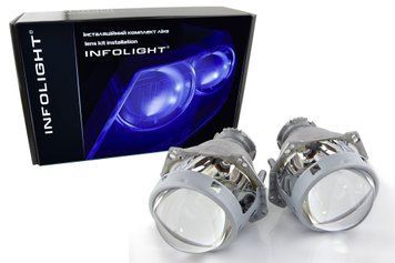 Линза Infolight G9 D2 Blue
