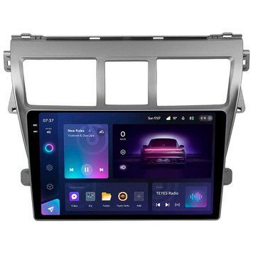 Штатна магнітола Teyes CC3 2K 6+128 Gb Toyota Vios 2 2007-2013 9"