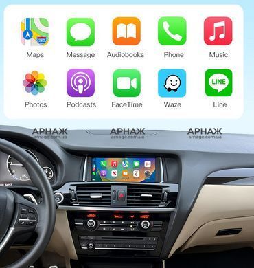Бездротовий CarPlay та AndroidAuto для BMW X4 F26 (2014-2016) NBT System