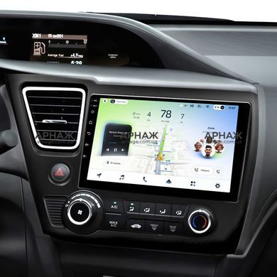 Штатна магнітола Teyes CC4L 6+64 Gb Honda Civic 9 Middle East 2013-2016 9" (L1)
