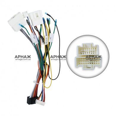 Комплект рамка+проводка QIV Cadillac CTS 2002-2007 (W2) 10"